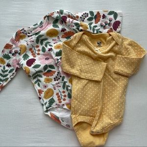 Hudson Baby Bodysuit set- Fall autumn baby outfit